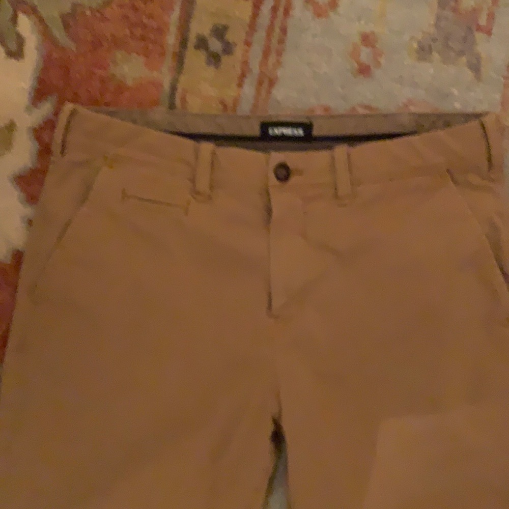 Express Khakis Slim 32x34 2 pairs